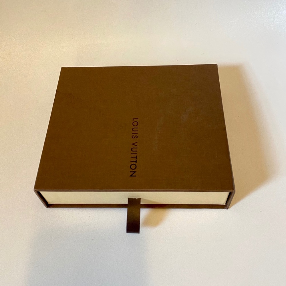 Authentic Louis Vuitton Wallet Box drawer empty